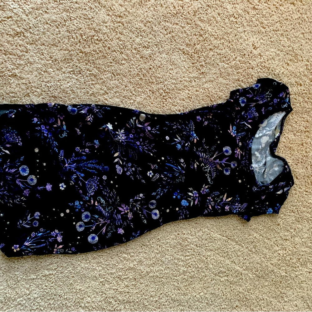 Mudd Mini Floral Brushed Dress Size XS